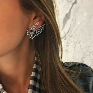 Stunning 2pc Starburst Firecracker Earring Jacket